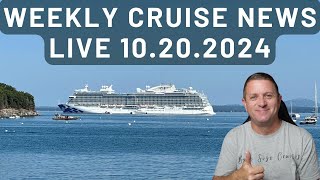 Weekly Cruise News Recap  10202024 [upl. by Esinahs656]