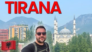 I explore TIRANA Albania Travel Vlog [upl. by Bondie]