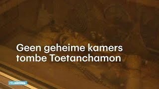 Teleurstellend Geen geheime kamers tombe Toetanchamon  RTL NIEUWS [upl. by Kendell]