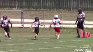 9 Year Old Quarterback Chad Warner Fall 16 Highlights [upl. by Leontine]