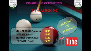 LBCVL  CADRE N2 TOUR 1  MANDEREAU Q MONTLOUIS  DETABLE P ROMORANTIN [upl. by Silisav]