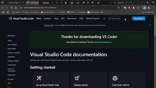 VS Visual Studio code installation [upl. by Nnav]