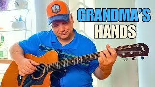 Grandmas Hands Easy Guitar  Bill Withers [upl. by Ris736]