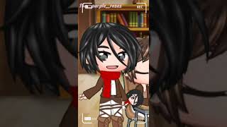 321 muah meme  eremika  Attack on Titan AoT  gacha club [upl. by Suvart]