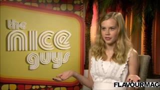 The Nice Guys Interview with Angourie Rice [upl. by Calandria902]