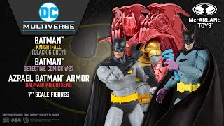 NEW DC Multiverse™ Batman™ Bundle 3 7quot Figures  Action Figure Showcase [upl. by Lew483]