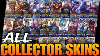 ML All Collector Skins Since July 2020 MLBB [upl. by Assilav]