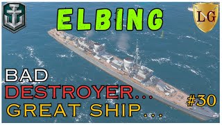 Elbing  bad destroyer I love to play  World of Warships wows [upl. by Bodwell]