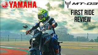 2024 Yamaha MT03 India First Ride Review  Unscripted [upl. by Absalom]