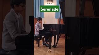 Performing Serenade Schubert piano [upl. by Cote707]