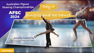 Australian Figure Skating Championships AFSC 2024 Day 5 Part 3 [upl. by Amerd]