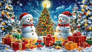 Beautiful Snowy Christmas Ambience 🎄 Top Christmas Songs of All Time Peaceful Christmas Piano Music [upl. by Rehsa]