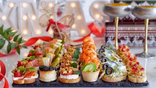 6 CANAPÉS PARA NAVIDAD 2022  Variados y Originales para IMPRESIONAR A TUS INVITADOS DarixLAB [upl. by Yliab]