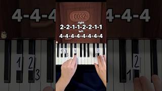 DOORS Chase Piano Tutorial shorts [upl. by Osswald]