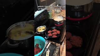 Salisbury Steak foryou gravy fy cooking [upl. by Ecirahc]