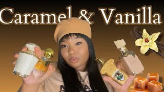 CARAMEL🤎amp VANILLA 🍨FRAGRANCES 🥰NOTE SERIESfragrances arabianperfumes vanillaperfume gourmande [upl. by Galvan]