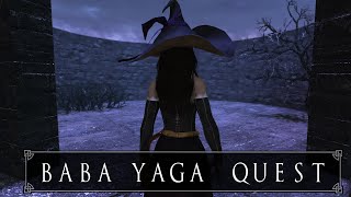 Skyrim Quest  Baba Yaga and the Labyrinth Walkthrough [upl. by Aihsa]