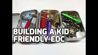 Buidling a Kid Friendly EDC for children to Every Day Carry [upl. by Uria]