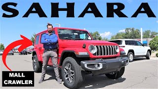 2024 Jeep Wrangler Sahara A Jeep For Mall Crawlers [upl. by Notsirt]