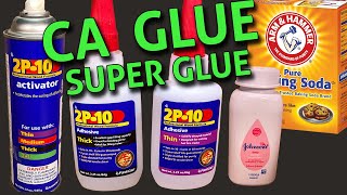 Super Glue  CA Glue  Tips Tricks And Uses  2P10 [upl. by Derfniw285]