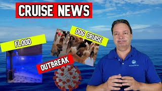 CRUISE SHIP FLOOD 250 DOGS INVADE CRUISE MORE CRUISE NEWS [upl. by Enehpets]