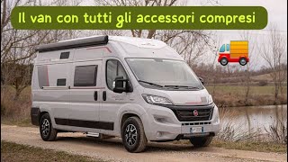 ROLLER TEAM LIVINGSTONE 2  il VAN con TETTO A SOFFIETTOFULL OPTIONALperfetto per il VANLIFE 🔝🚚 [upl. by Dodi]