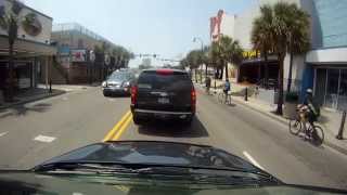 Take a drive down Ocean Boulevard in Myrtle Beach [upl. by Collen]