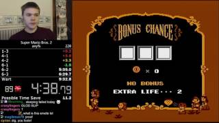 908 Super Mario Bros 2 any speedrun [upl. by Gnart]