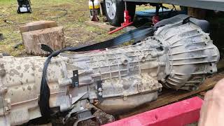 P38 Range Rover ZF 4HP24 Gearbox swap Part 1 [upl. by Hyozo]