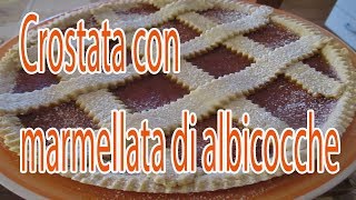 CROSTATA CON MARMELLATA DI ALBICOCCHE [upl. by Niuqauj]