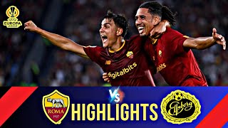 Roma VS Elfsborg  Highlights  Europa League  4 October 2024 [upl. by Bickart]