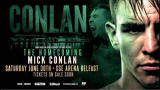 MICHAEL CONLAN ANNOUNCES BELFAST RETURN [upl. by Heintz127]