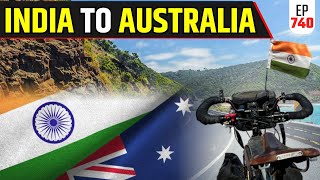 Indian Cyclist Battling in Australias Outback [upl. by Adirahs]