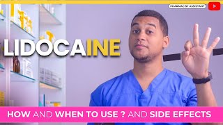 How and When to Use Lidocaine Top 3 Side Effects Explained [upl. by Couchman]