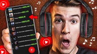 TESTEI O APP QUE PAGA PARA OUVIR MÚSICAS NO CELULAR [upl. by Nednyl]