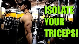 Top 5 Triceps Isolation Exercises [upl. by Animaj]