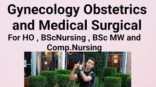 Gynecology Obstetrics and Medical Surgical COC Question and Answer For BSc Mw BSc Nurse Ho amp compN [upl. by Halika733]