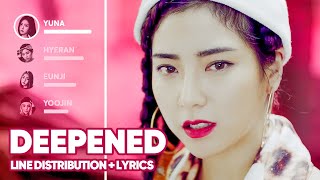 Brave Girls  Deepened Line Distribution  Lyrics Color Coded PATREON REQUESTED [upl. by Litnahc]