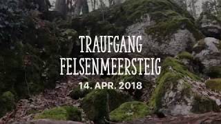 Wandern in Deutschland  Wanderung Schwäbische Alb  Traufgang Felsenmeersteig [upl. by Karli618]