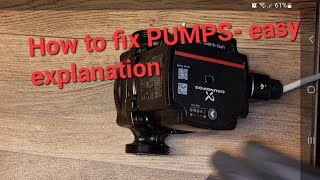 how to fix grundfos ups3 heating pumps [upl. by Donnenfeld24]