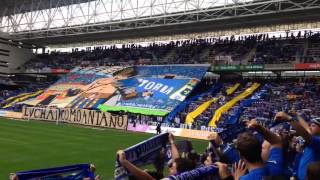 Tifo de Symmachiarii Real Oviedo  Eibar [upl. by Nyahs]