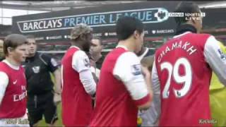 Samir Nasri ignores Gallas [upl. by Claudette570]