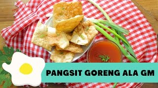 Resep Pangsit Goreng ala GM [upl. by Nylyoj]