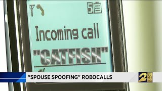 Spouse spoofing robocalls [upl. by Adni]