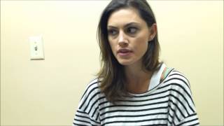 The Originals QampA Phoebe Tonkin on Working with Daniel Gillies [upl. by Ferde615]