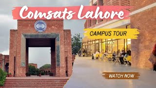 Comsats Lahore 🏢🥰  Campus Tour 😍🤔  CraftyscientistIqra [upl. by Milicent877]