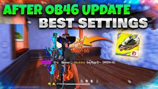 THIS SECRET SETTING 😱Gives 99 Panel Like Headshots  In OB46 Update  Bluestacks 4  MSI [upl. by Jago]