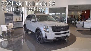 2021 Kia Telluride SX Nightfall Wolf Gray Edition GuideParkside Kia [upl. by Ardaid]