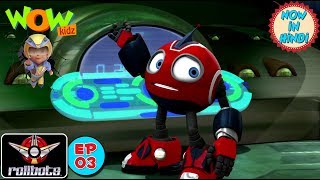 Vir presents RollBots  Episode 3  Wipeout  Action  Cartoon for Children  WowKidz [upl. by Ephram]