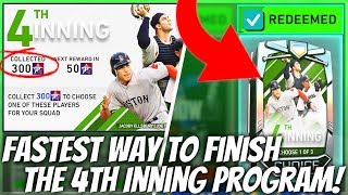 The FASTEST Way To Complete 4th Inning Program BEST Stars Method MLB The Show 20 Tips [upl. by Anikes]